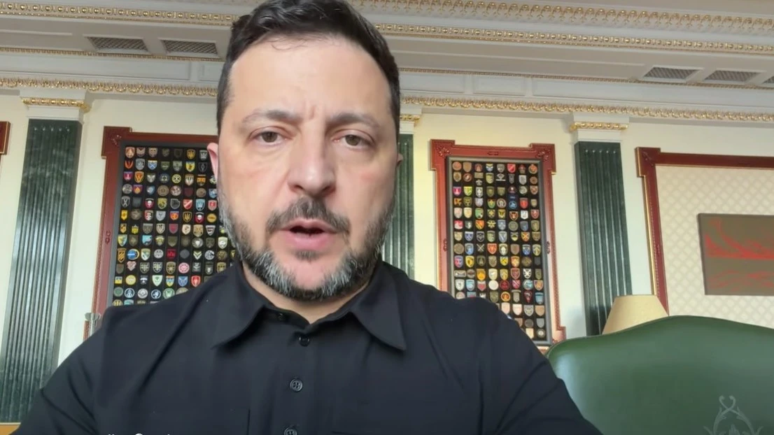Володимир Зеленський під час відеозвернення 14 серпня 2026 року