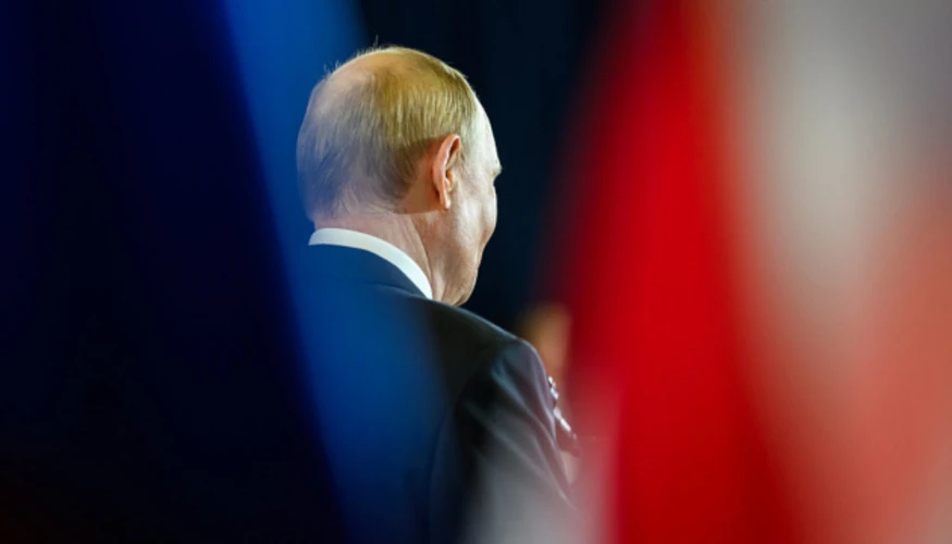 Володимир Путін на офіційному заході